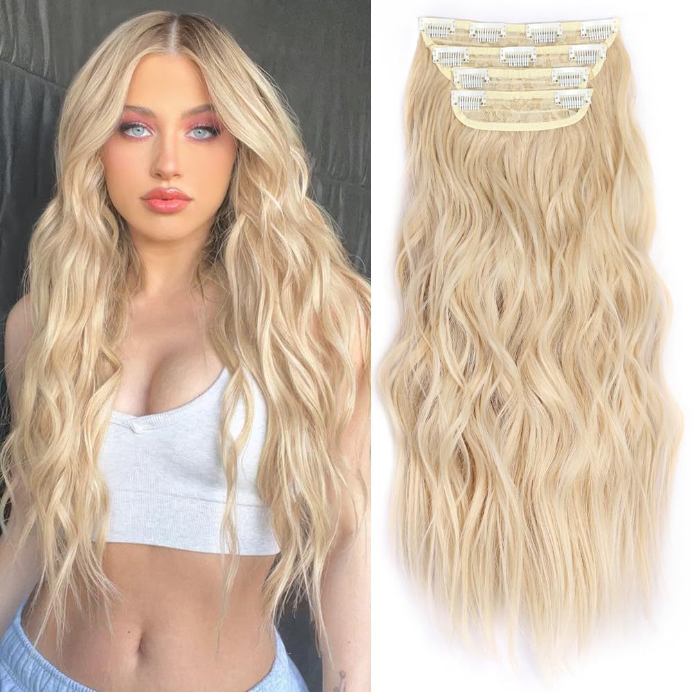 Water ripple wig extension pieces