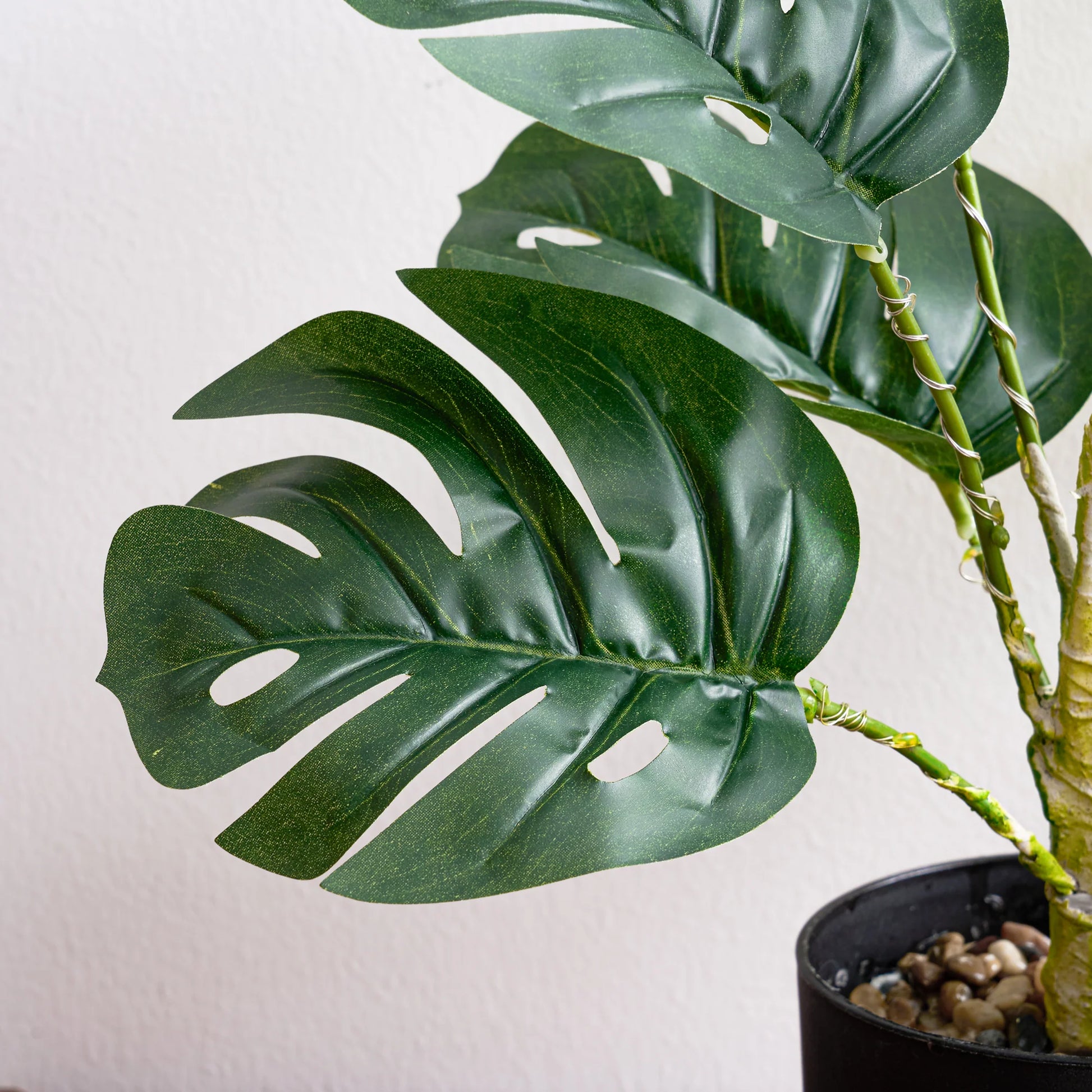 Simulation Monstera with Fairy Light