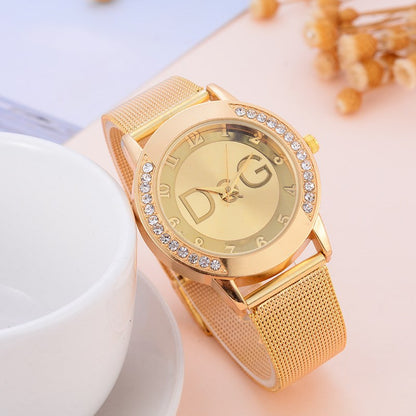 Fashion Women's Watch with Diamond Accents