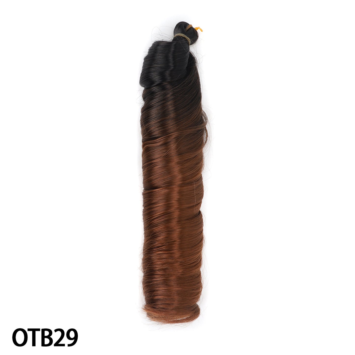 Crochet hair tubes curved wigs braids