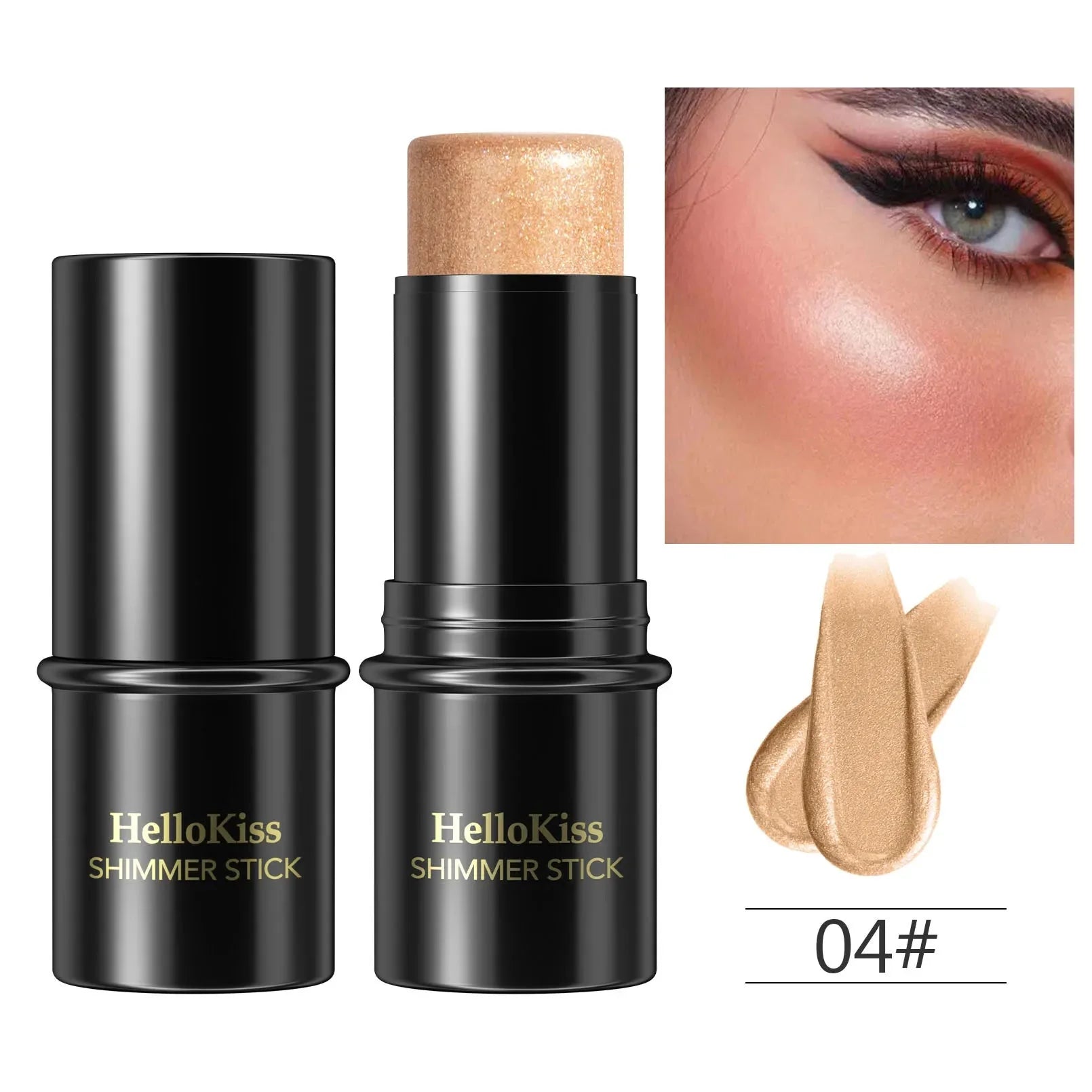 Highlighting&Bronzer Stick Face Brightening Blusher Rouge Concealer Pen Long Lasting Corrector Nose Shadow Contouring Cosmetics
