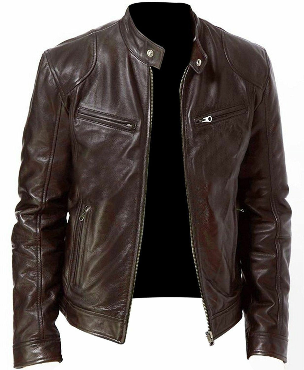 Motorcycle Leather Jacket