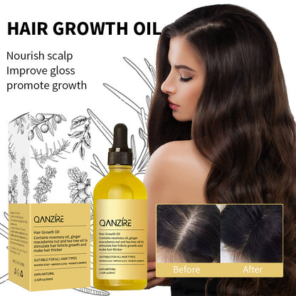 Rosemary Hair Growth Oil for Damaged Hair