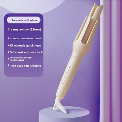 Automatic Curling Wand, Hair-Friendly Electric