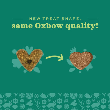 Organic Barley Biscuit Treats for Guinea Pigs and Rabbits - Carrot and Apple Flavor, 2.65 Oz Bag