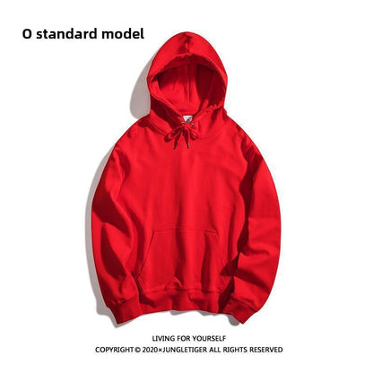 A highly anticipated solid-color sweatshirt for men