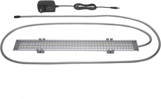 Happybird Full Spectrum LED Lighting for Bird Cages with Chew Guard - Safe and Easy to Install 18" Light for Hookbill Birds