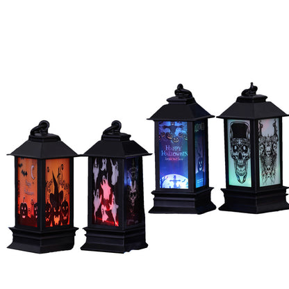 Halloween Glowing Oil Lamp