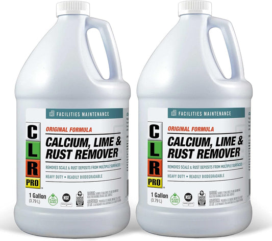 PRO Calcium, Lime, and Rust Remover - 1 Gallon Bottle (Set of 2)
