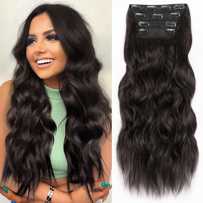 Water ripple wig extension pieces