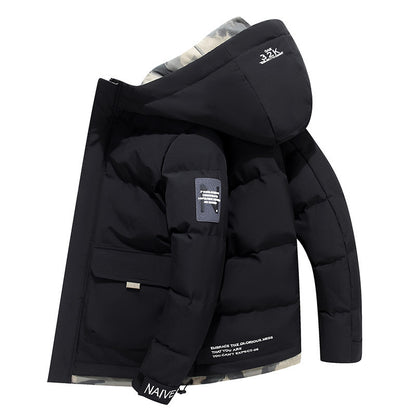 Men's Winter Hooded Padded Jacket