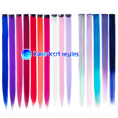 Ear-hanging hair dye