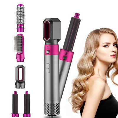 Multi-functional five-in-one hot air comb
