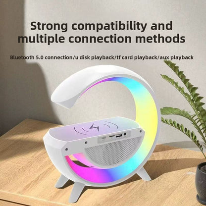 Multifunctional computer desktop desk lamp and speaker