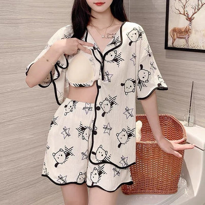 l Fashion Printed Pattern Home Clothes