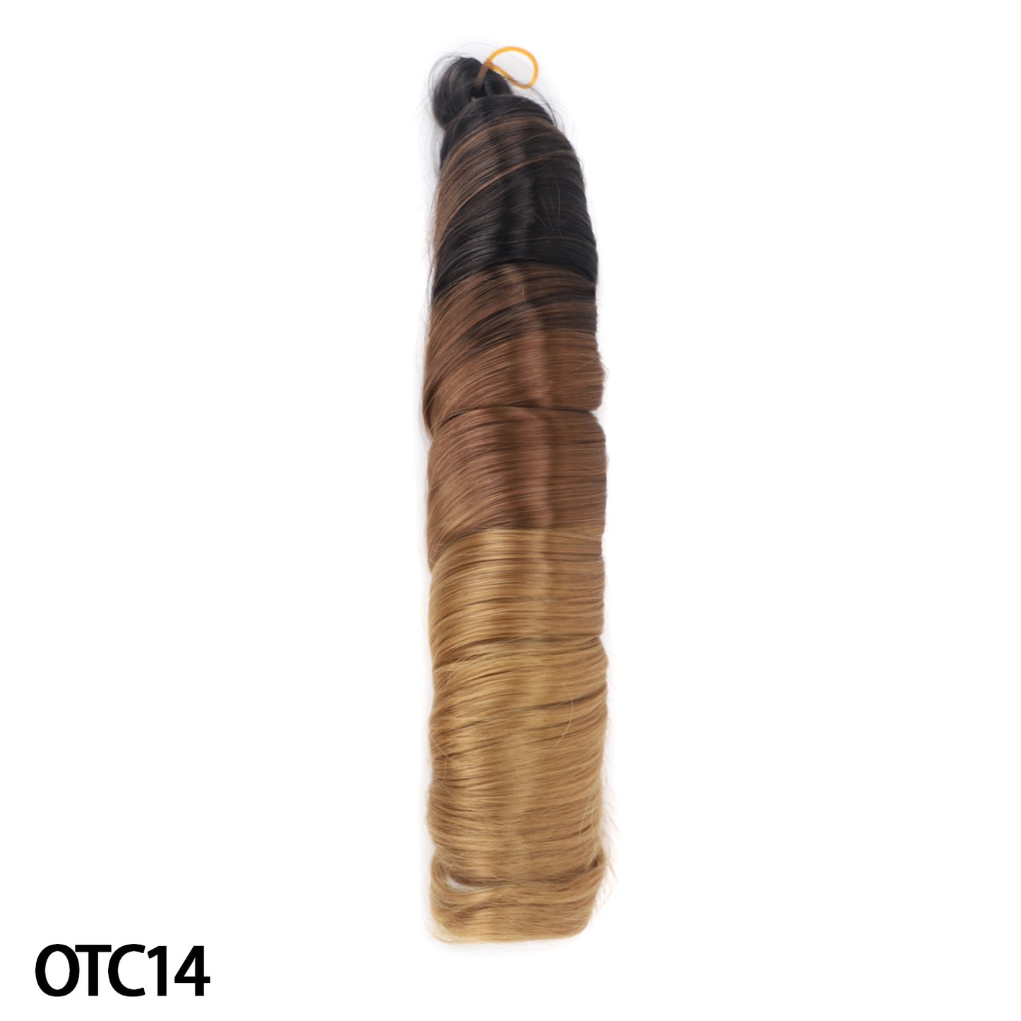 Crochet hair tubes curved wigs braids