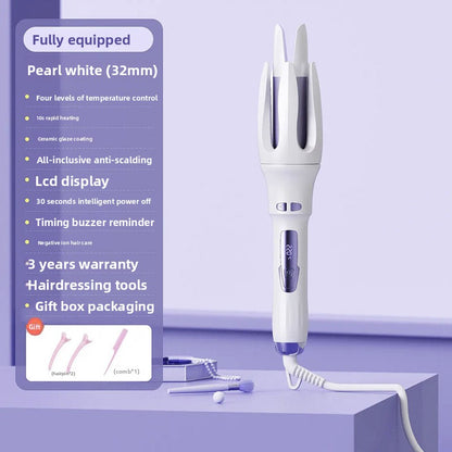 Automatic Curling Wand, Hair-Friendly Electric