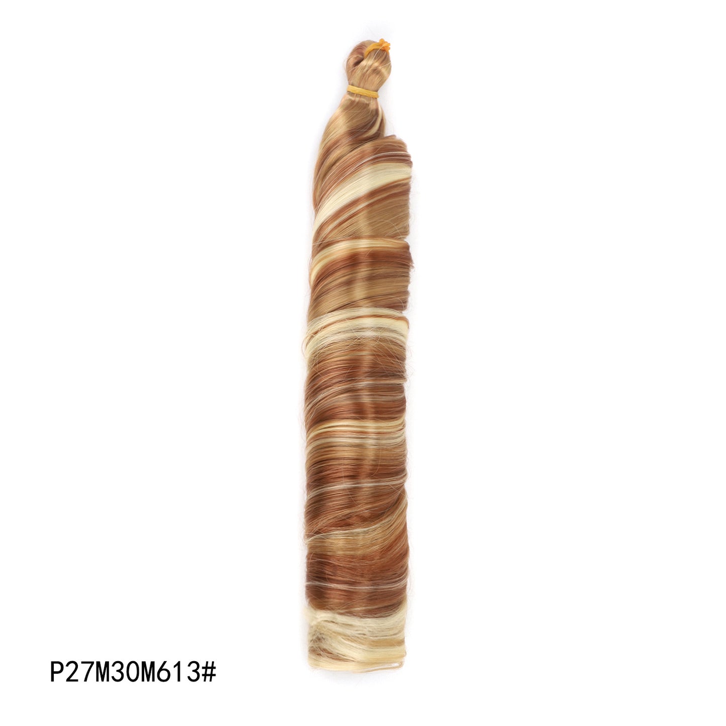 Crochet hair tubes curved wigs braids