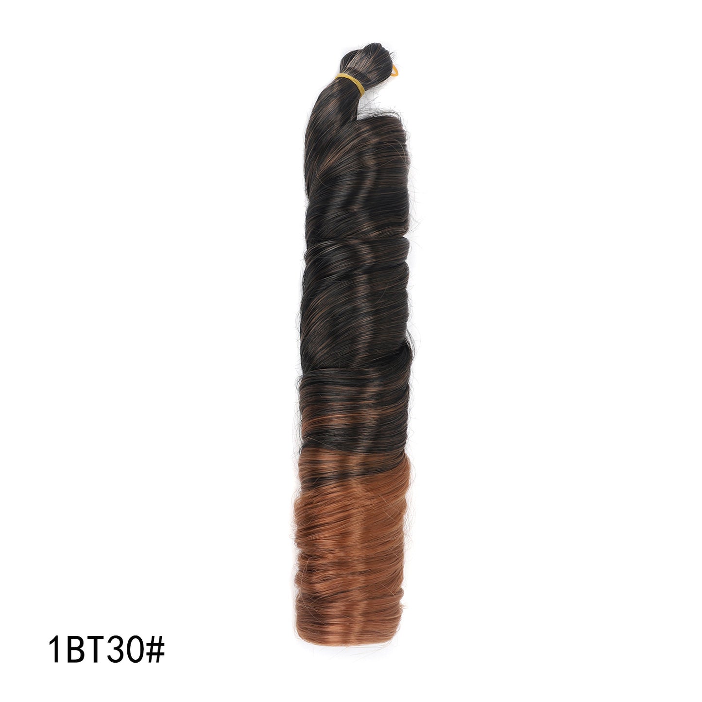 Crochet hair tubes curved wigs braids