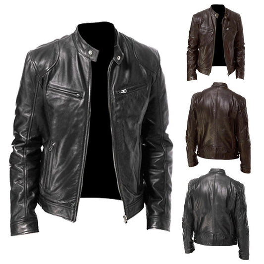Motorcycle Leather Jacket