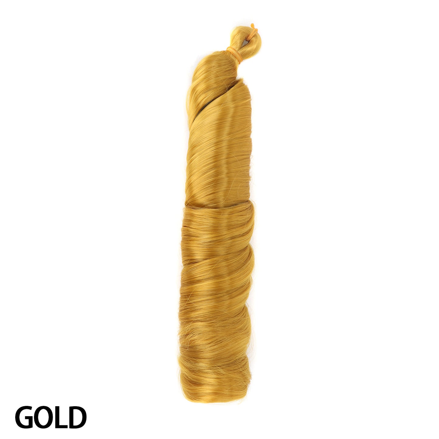 Crochet hair tubes curved wigs braids