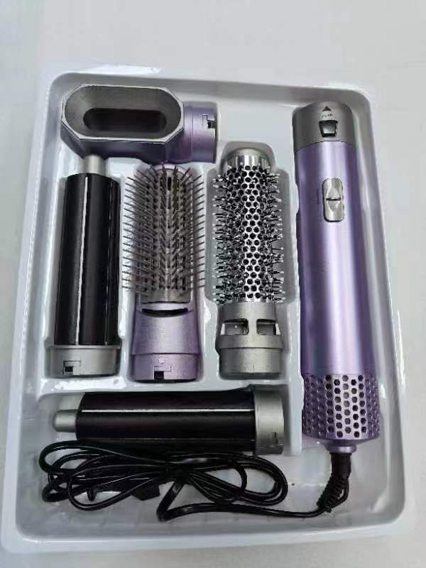 Multi-functional five-in-one hot air comb