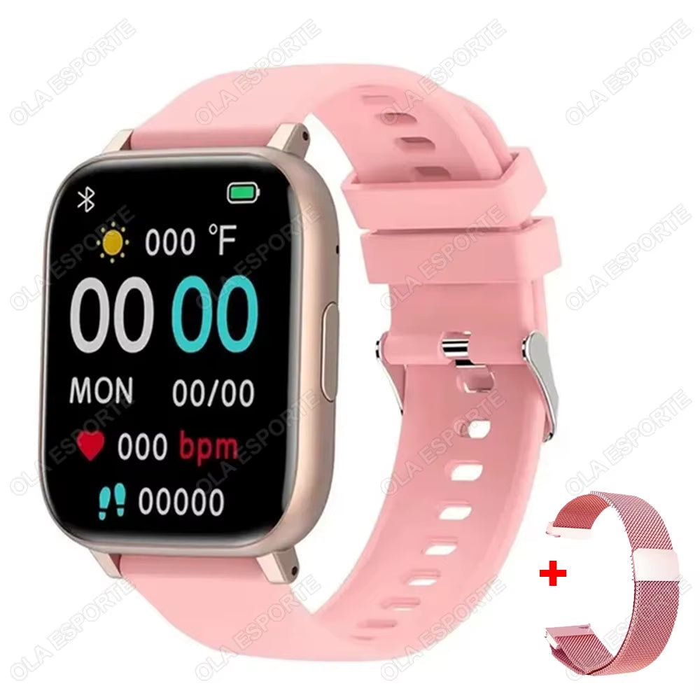 Smart Watch 2025 Bluetooth Call Sleep Heart Rate Health Monitoring GPS Watches for Men Women Sport Fitness Waterproof Smartwatch