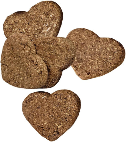 Organic Barley Biscuit Treats for Guinea Pigs and Rabbits - Carrot and Apple Flavor, 2.65 Oz Bag