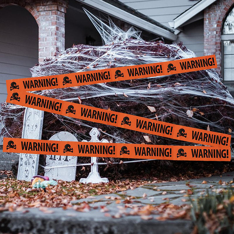 Halloween Decoration Warning Belt