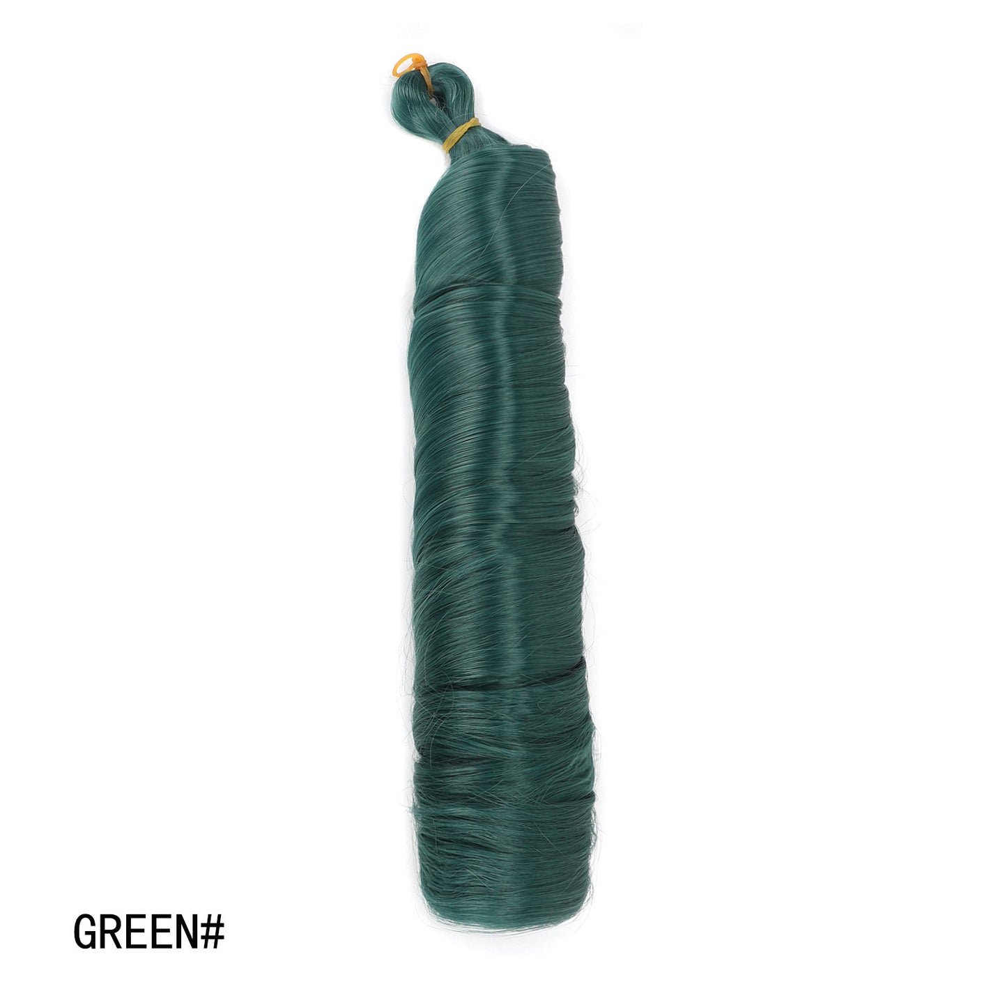 Crochet hair tubes curved wigs braids