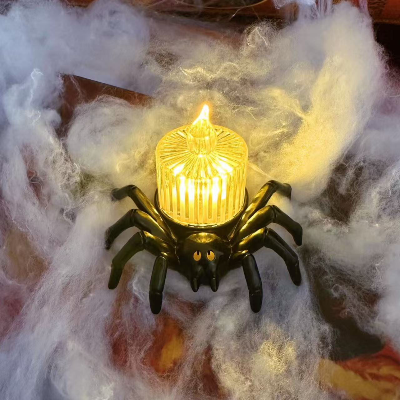 Weird Spider Candle Lamp