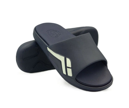 TX105 Calm Slide Slides for Men – Soft Thick Sole Arch Support Cushion Lightweight, Waterproof, Anti-Slip EVA Slides Everyday Comfort