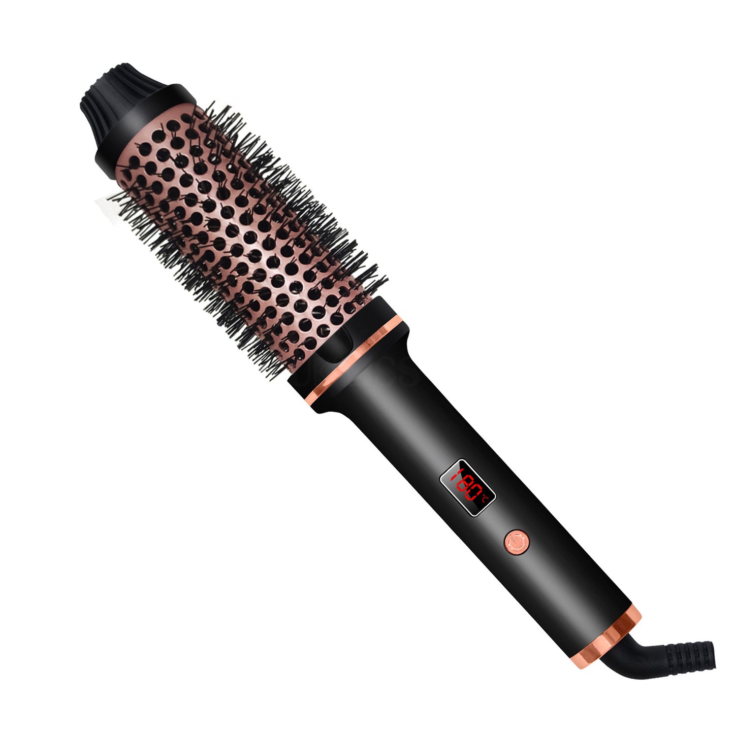 Straight and curling dual-purpose constant-temperature hair perming device