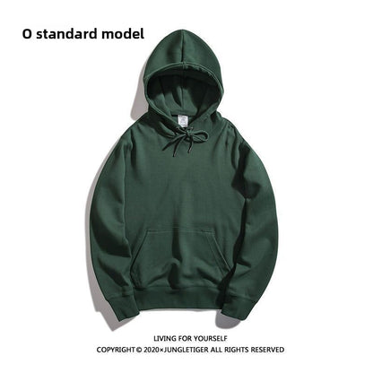 A highly anticipated solid-color sweatshirt for men