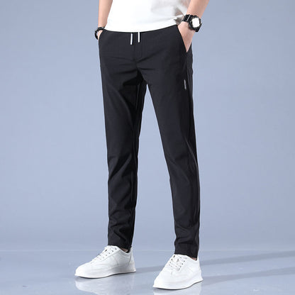 Casual silk pants for men