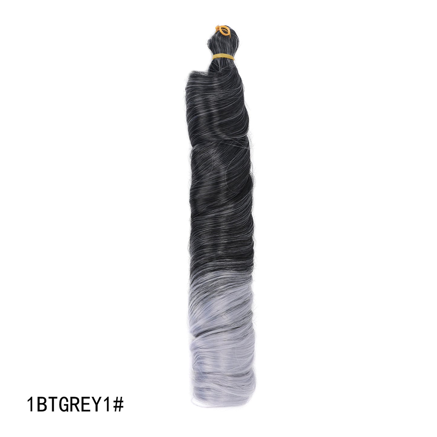 Crochet hair tubes curved wigs braids