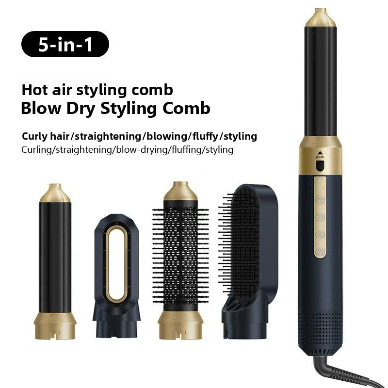 Multifunctional 5-in-1 Hot Air Comb Hair Styler