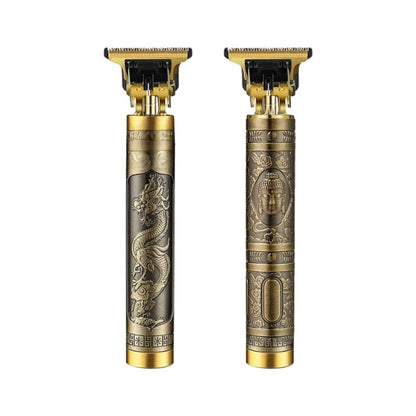 Rechargeable Electric Hair Clipper with Titanium Blade