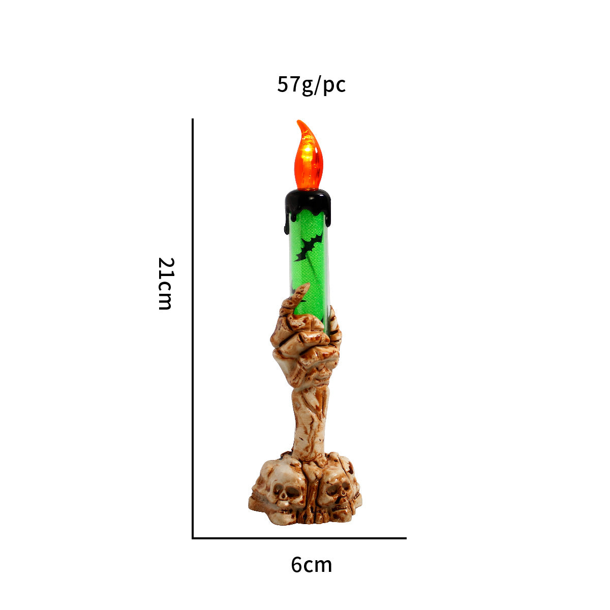 Halloween Candle Lamp