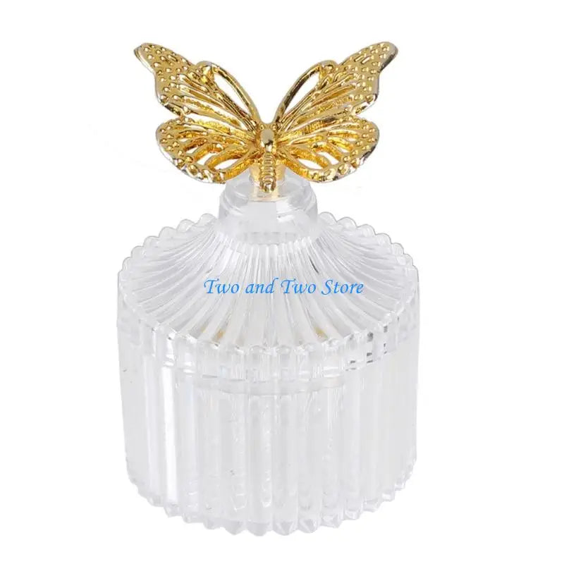 HX6F Decorative Butterfly Accent Plastic Serving Dish For Event Candy Storage Container
