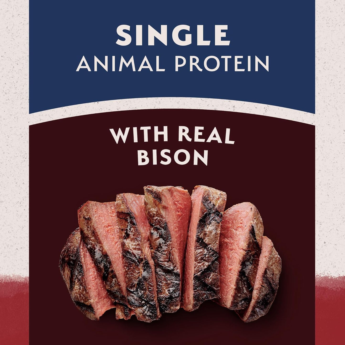 Limited Ingredient Grain-Free Dry Dog Food for Adults, Sweet Potato & Bision Recipe, 4 lb
