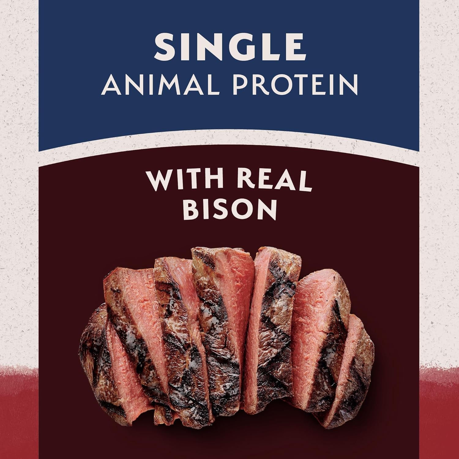 Limited Ingredient Grain-Free Dry Dog Food for Adults, Sweet Potato & Bision Recipe, 4 lb