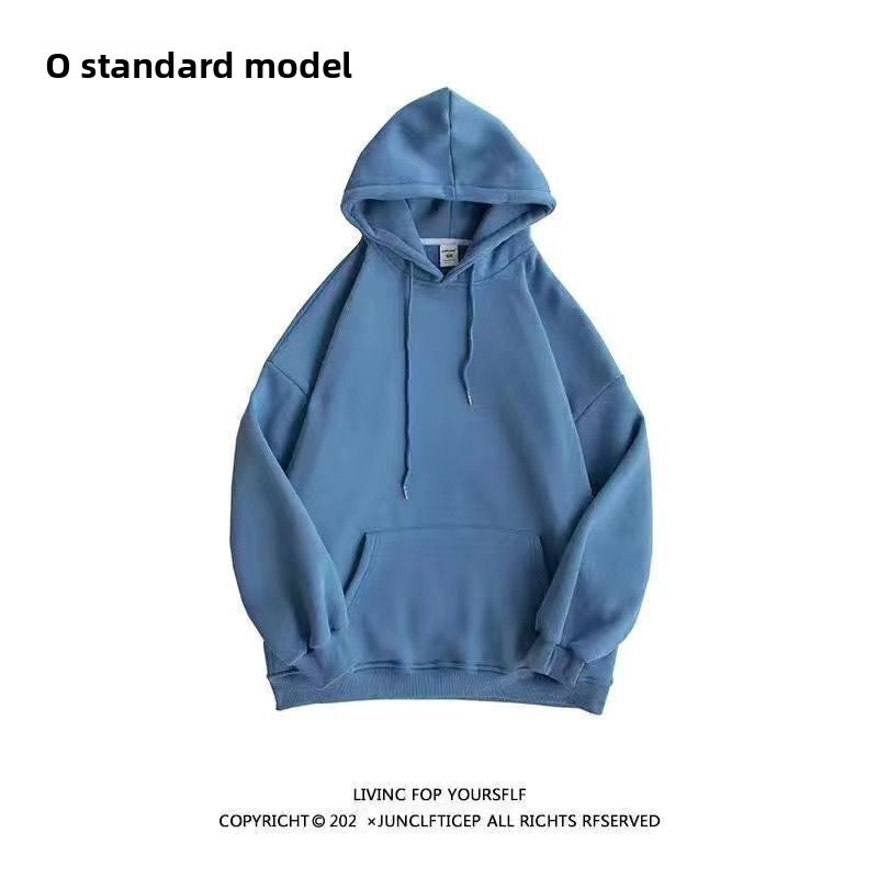 A highly anticipated solid-color sweatshirt for men