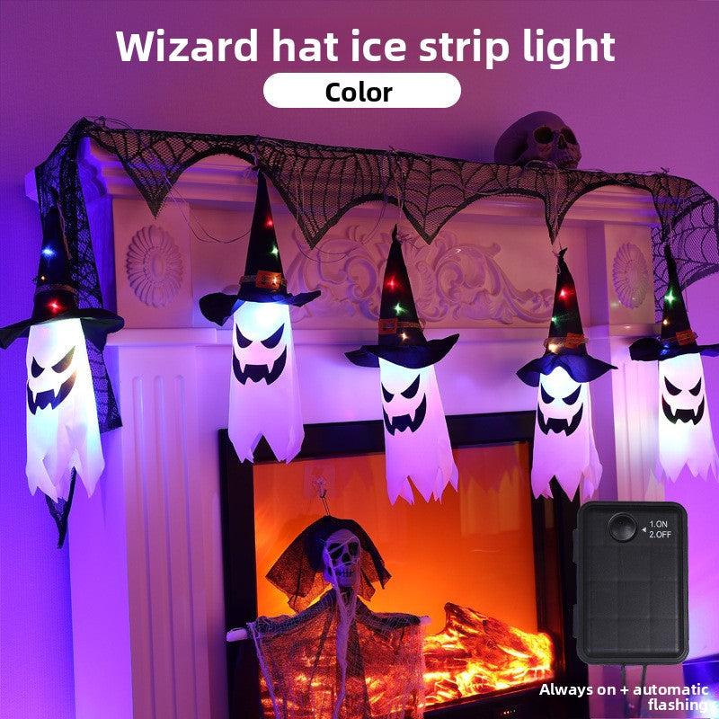 LED Halloween Ghost Decoration Lights