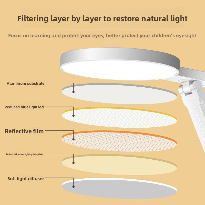 student eye protection desk lamp
