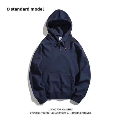 A highly anticipated solid-color sweatshirt for men