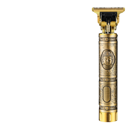 Rechargeable Electric Hair Clipper with Titanium Blade