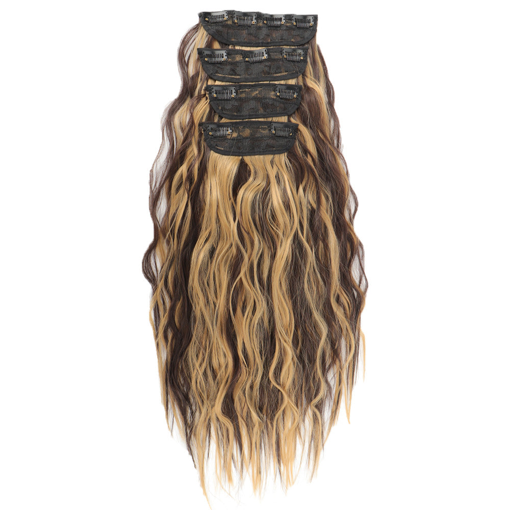 Water ripple wig extension pieces