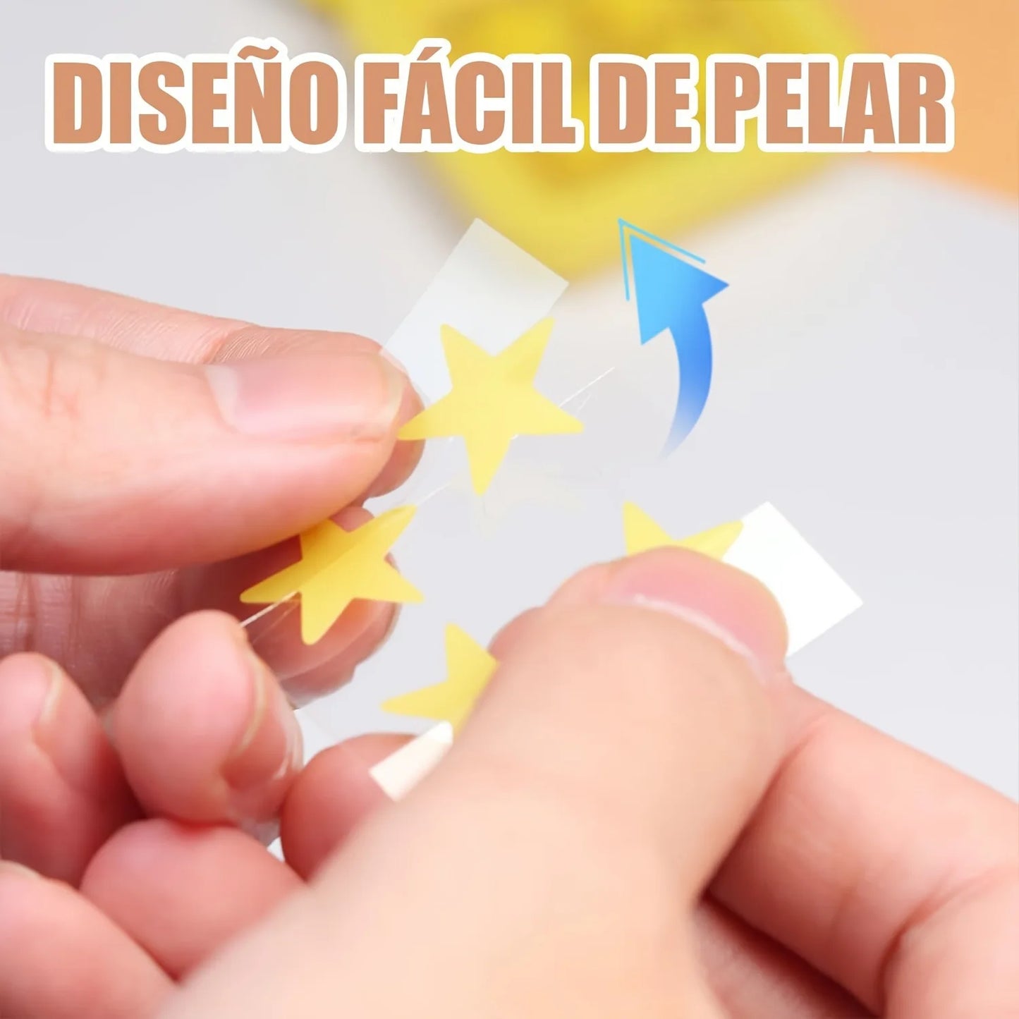 400/200 pieces/box yellow star shaped face acne patch, mild and non irritating hydrogel acne patch, necessary to cover acne