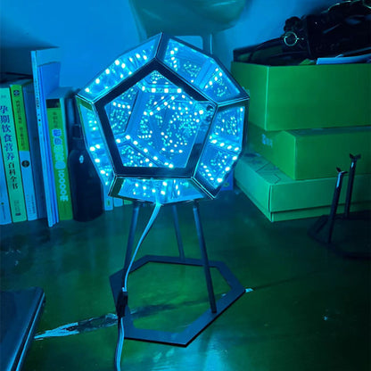 Twelve-sided colored night light